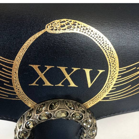 Gucci Dionysus Hand Painted Shoulder Bag in Blue - Picture 6 of 14